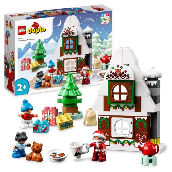 Can ship Dec 4 LEGO DUPLO Santa’s Gingerbread House 10976 – 50 pcs, Ages 2+ - Picture 1 of 10